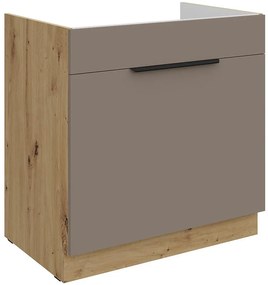 Kuchynská skrinka Aria-Ta/Ar Anti Fingerprint 80zl 1s Bb