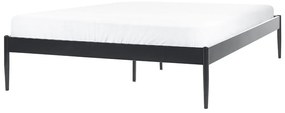Manželská posteľ 140 cm Victoire (čierna) (s roštom). Vlastná spoľahlivá doprava až k Vám domov. 1076353