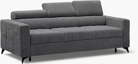Sofa Nardo s funkciou spania - sivý šenil Vibe 95