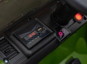 Elektrické autíčko Off Road MOUNTAIN zelené