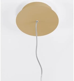 Thoro TH.217 - LED Luster na lanku RIO LED/30W/230V CRI95 4000K pr. 55 cm zlatá