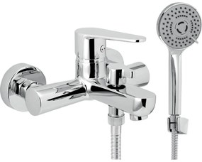 Novaservis - Vaňová súprava s batériou TITANIA FRESH ECO lesklý chróm