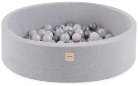 Suchý bazén pre deti 90 x 30 + 200 loptičiek - pre dievčatko