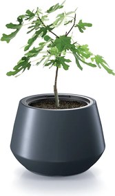 Kvetináč s vložkou HERO antracit III