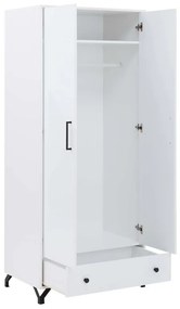 Biela skriňa Anders 80 cm so zásuvkou - Záverečná séria