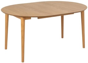 Actona Okrúhly rozkladací jedálenský stôl Montreux 115/154 - dub