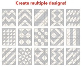 Skip Hop - Penové puzzle 72ks šedá/béžová