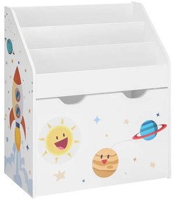 Polička na hračky SONGMICS GKR41WT​​​​​​​