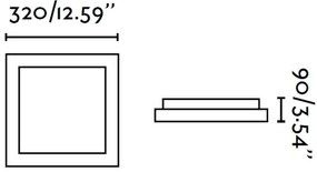 FARO 62969 - Stropné svietidlo TOLA 2 2xE27/20W/230V