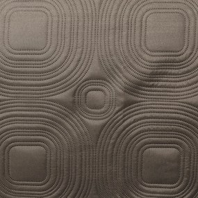 4Home Prehoz na posteľ Doubleface hnedá/béžová, 220 x 240 cm, 2x 40 x 40 cm