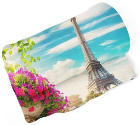 Sablio Deka Paríž Eiffelova veža Mraky - 150x120 cm