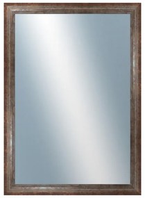 DANTIK - Zrkadlo v rámu, rozmer s rámom 50x70 cm z lišty NEVIS červená (3051)