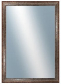 DANTIK - Zrkadlo v rámu, rozmer s rámom 50x70 cm z lišty NEVIS červená (3051)