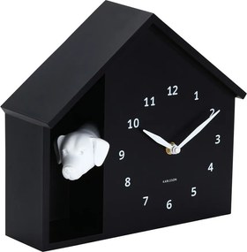 Nástenné hodiny Peeking Doggy – Karlsson