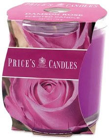 Price´s FRAGRANCE vonná sviečka v skle Purpurová ruža - horenie 45h