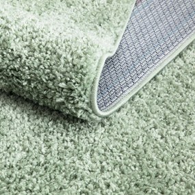 Dekorstudio Shaggy koberec CITY 500 zelený Rozmer koberca: 160x230cm