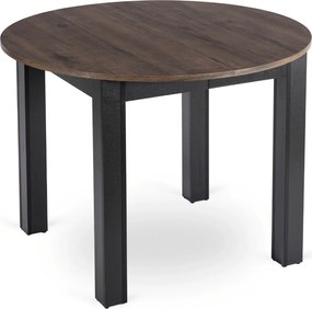 PROXIMA.store - Okrúhly rozkladací stôl HARRY FARBA: dub craft
