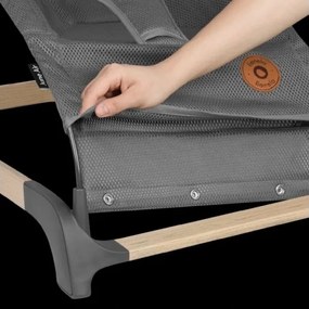 Lionelo - Detská hojdačka JUNE šedá