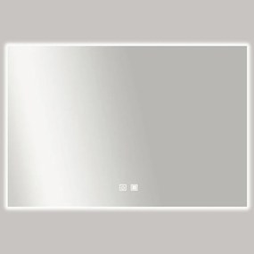 TUANA - Kúpeľňové LED zrkadlo Mero - 80x70 cm