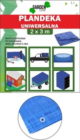 PLACHTA 2 x 3 M (+/- 5 %) 50 G/M² 3 % UV MODRÁ *4072