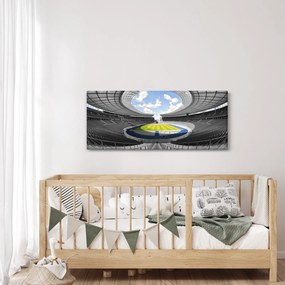 Obraz - futbalový štadión (120x50 cm)
