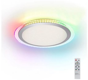 Leuchten Direkt 15411-21- LED RGB Stmievateľné stropné svietidlo CYBA LED/26W/230V + DO W2840