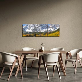 Obraz - Maroon Peak (s hodinami) (90x30 cm)