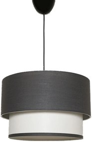 Závěsný lustr Tubol antracitový