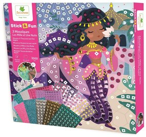 Stick & Fun - mozaika - rozprávky Tisíc a jednej noci