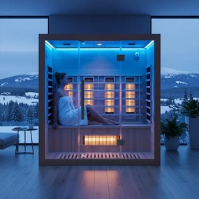 BPS-koupelny Infrasauna Relax HYD-2913 175x120, 3-4 osoby