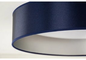 Duolla - LED Stropné svietidlo ROLLER LED/24W/230V pr. 45 cm modrá/strieborná