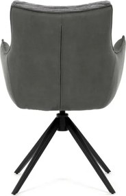 Jedálenská stolička sivá DCH-D1345 GREY2