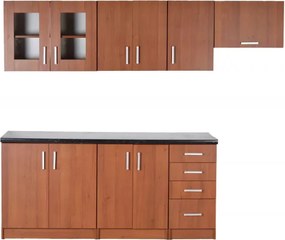 Kuchynská linka Monika 180/240, dub sonoma