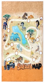 Bellatex Detský koberec Safari, 80 x 150 cm