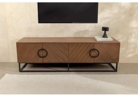 TV-skrinka 46557 Grandezza 180cm Natural Orech Dyha - Komfort-nábytok