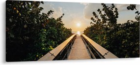 Obraz - cesta k slnku (120x50 cm)