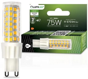 Žiarovka G9 ceramic2835 86D 10W 970LM NB