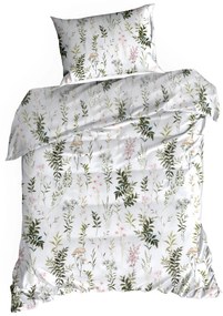 RENFORCÉ OBLIEČKY VANESS 200X220 CM, 2 KS 70X80 CM LISTY