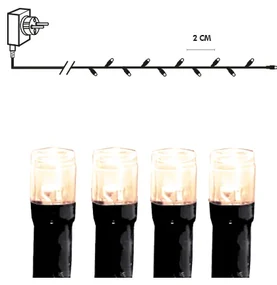 Bestent Svetelná reťaz 16m 800 LED Teplá biela