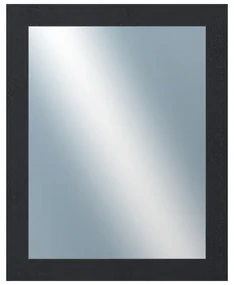 DANTIK - Zrkadlo v rámu, rozmer s rámom 40x50 cm z lišty 4020 čierna (2769)