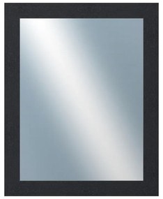DANTIK - Zrkadlo v rámu, rozmer s rámom 40x50 cm z lišty 4020 čierna (2769)