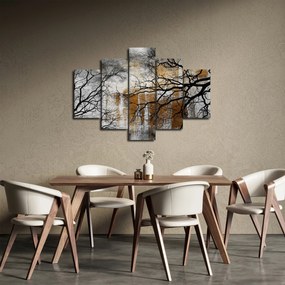 Obraz - Siluety stromov (150x105 cm)