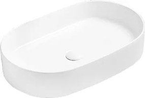 Mexen Celia, umývadlo na dosku 60 x 38 cm, biela, 22206000