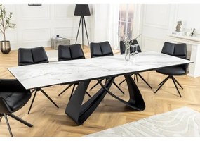 Rozkladací jedálenský stôl Infinity 45180 180/220/260 x 90cm White Ceramik - Komfort-nábytok