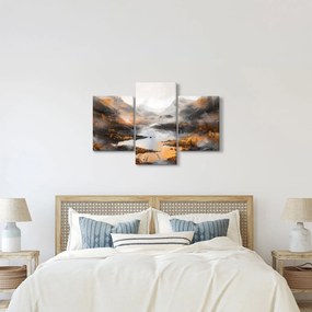 Obraz - Maľba horskej krajiny (90x60 cm)