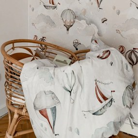 Tapeta balóniky dobrodružstvo 280x100 cm