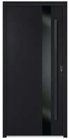 Kovové vchodové dvere S68 Clear 90 Ľ antracit