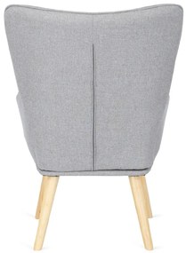 PROXIMA.store - Moderné kreslo LOZANO 2 FARBA: sivá