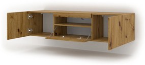 TV stolík/skrinka Aurinko 150 (dub artisan). Vlastná spoľahlivá doprava až k Vám domov. 1083420