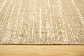 Šnúrkový obojstranný behúň Brussels 205583/10610 Linen krémový / béžový